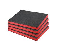BLWOTMOR Inserts En Mousse pour Boîtes à Outils, Coussinets En Mousse Portables, Antichoc et Polyvalents, Inserts En Mousse pour étuis D'emballage et de Tr, 56x46x2.5cm