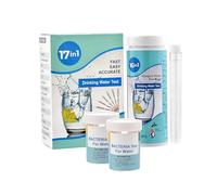 BLWOTMOR Kit D'analyse d'eau pour Eau Potable, Piscine, Spa : Mesure du PH, du Chlore et de La Qualité de l'eau pour Aquarium, Bassin, Spa et