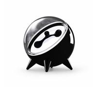 BLWOTMOR Lampe de Bureau Rythme Sculpture Décor Objet Ornement Jouet Cinétique Silencieux en Verre et Plastique au Motif Fluide Adaptée au Bureau Espace de Jeu Étude Cadeau