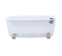 BLWOTMOR Planter Pot de Fleurs Auto-arrosant Plante Vase Jarre PP Matériau Design Moderne Décoration Fonctionnelle pour Salon Chambre Bureau Balcon