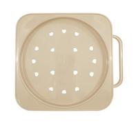 BLWOTMOR Plateau Roulant Socle pour Support Mobile Plateau à roulettes Support Cylindre Matériel PP Adapté Au Transport de Bidons Lourds Utilisation Intéri, Beige