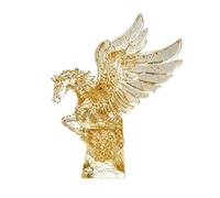 BLWOTMOR Statue Socle Piédestal Détaillé | Statute Socle, Transparent, Décoration, pr Salon, Or Transparent