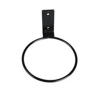 BLWOTMOR Support Mural pour Pot de Fleurs, Panier à Fleurs Suspendu, Support Mural en Fer, Crochet Rond pour étagère de Clôture, Support Mural, Anneau de Suppo, Dia Intérieur 20.3