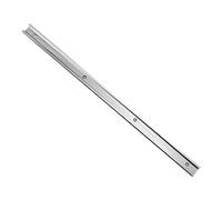 BLWOTMOR T Tracks Miter Track Rail T Slot Miter Rainure Aluminium Alliage Pièce d'Assemblage avec Trous Pré-percés pour Scies à Table Presses à Perceuse, 500mm Blanc
