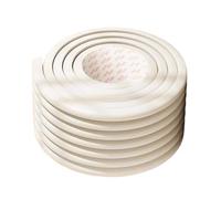 BLWOTMOR Tapis Antidérapants pour Marches D'escalier Superposés, d'angle en PVC Faites Maison, Rembourrage en Mousse pour Lits Supe, Beige