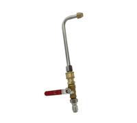 BLWOTMOR Valve de Tuyau pour Nettoyeur Haute Pression, Accessoires de Lance, Perche Coudée, Haute Performance, Efficace, Installation Facile, Connexion Rapide, Longueur 27cm