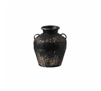 BLWOTMOR Vase Décoratif en Céramique Pot Vintage Jarre Ornementale Pot Look Jarre Ancienne Ton et Patiné Apporte Hauteur et Texture Adapté au Séjour Chambre Lecture, A3357