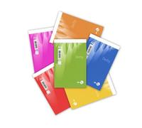 BM BeMore - Notes Derby 0100011 - Bloc Notes Point Métallique - Format A6 - Lissage 5 mm avec carrés 5 mm - Papier 60 g/m² - Lot de 10 pièces