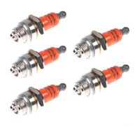 BM6A Spark Lot de 5 pièces pour tondeuse à gazon Champion CJ8 RCJ8 pour snipper - Moteur en céramique d'allumage fiable Outil de jardin 14 mm