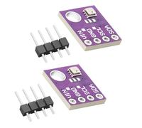 BME-280 Lot de 2 capteurs barométriques pour température, humidité APKLVSR et pression atmosphérique, module IIC I2C 5 V, compatible avec Arduino et Ras-pberry Pi