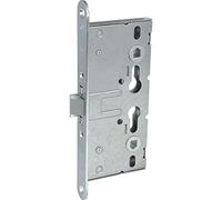 BMH 1759.000008 DM65 PZ72 Serrure de porte d'évasion universelle à 1 vantail avec trous de rosette en acier inoxydable 1759 Argenté
