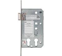 BMH serrure à mortaiser 1015 PZW/2 PZ , gauche, DM 32/65, têtière inox 20