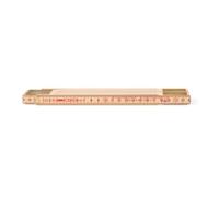 BMI BMI Metre pliant bois nature, Longueur : 2m Quantité:1