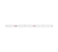 BMI Mètre-ruban 357004005RNL-SK acier – autocollant, graduation droite à gauche – 5 m