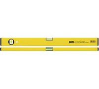 BMI Ecoline 689060PGELB-ECO Niveau à bulle en alliage léger 60 cm 1 mm/m