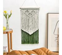 BMIDRUT Tapisserie macramé à suspendre bohème tissée à la main - Attrape-rêves bohème - Décoration murale (40x80 cm)