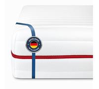 BMM Matelas 140 x 190 cm Classique 19 Degré de Fermeté H4 très Ferme/Matelas en Mousse Froide certifié Öko-Tex/Matelas Ergonomique à 7 Zones Hauteur 19 cm/Matelas de Conception Allemande