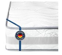 BMM Matelas Comfort 23 de 90 x 190 cm, fermeté H4 très Ferme/Matelas en Mousse Froide certifié Öko-Tex/Matelas Ergonomique à 7 Zones d'une Hauteur de 23 cm/Matelas de Conception Allemande