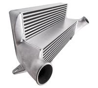 BMW 135i 335i - Kit de tuyaux pour intercooler à montage frontal - Intercooler en aluminium à étages de 19 cm - Compatible avec les modèles E82 135i 2008-2011, E90 E91 E92 E93 335i/xi/is 2007-2011