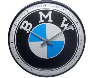 BMW Horl. mur. rétro compteur BMW Logo DIAMÈTRE : 31 CM