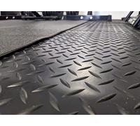 BNALU Tapis Caoutchouc Revêtement de Sol Tapis antidérapant en Caoutchouc résistant Tapis Garage revêtement Sol Industriel Rouleau antidérapant Tapis Caoutchouc Exterieur(Size:1.5 * 1m,Color:5MM)