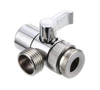 BNGDFDGH Connecteur de robinet d'eau à 3 voies, vanne de dérivation anti-fuite, séparateur d'évier universel for cuisine et salle de bains