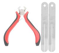 Bnineteenteam Pince de frette pour Guitare Fret Puller Coupe-Cordes pour Guitare Pince pour frette de Guitare Fripper Nipper Fret avec plaques en Acier Accessoire de Performance
