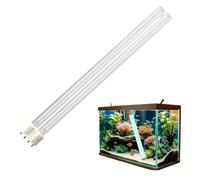 BNOYONERAS Lampe de Désinfection UV 4 Broches 36 W Ampoule de Désinfection UVC Compacte pour Nettoyer et Purifier Les étangs de Parc, étangs à Poissons, 1 Pack