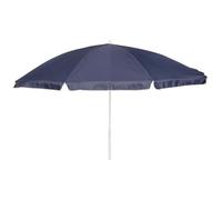 Bo-Camp Abris de Camping Parasol de Plage Bleu Ø165cm Blue