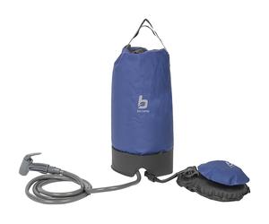 Bo-Camp Douche Compacte Solaire avec pompe 11 Litres