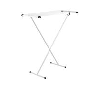 Bo-Camp Étendoir à linge Compact Acier Modèle Ciseaux - Blanc