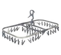 Bo-camp étendoir à linge pliable 48 piquets