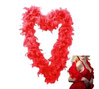Boa à plumes de dinde | Guirlande de plumes roses de dinde - Fournitures de fête costumée pour filles pour mariage, cosplay, danse, Halloween, fêtes