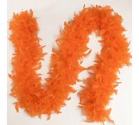 Boa en plumes, accessoire de déguisement pour fête DIY, boa en plumes coloré, décoration de boa, boa en fausse fourrure pour femmes - mélange de polyester et de spandex de style vintage, convient pour