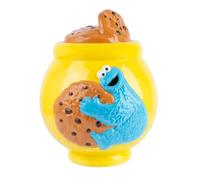 BoÃ®te Ã biscuits Erik Sesame Street Monster Jaune 27x21x22 cm