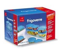 BoÃ®te de conservation en verre avec couvercle bleu - Lot de 5 piÃ'ces FRIGOVERRE Bleu G