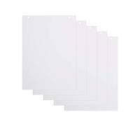 BoardsPlus Bloc de Papier blanc uni pour Chevalet de Conférence - Paquet de 5 blocs A1, papier 60 gr/m², 20 feuilles par bloc BPP010103