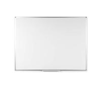 Boardsplus - Tableau Blanc, 60 X 45 Cm, Avec Cadre En Aluminium Et Porte-Marqueurs
