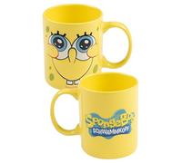 Bob l’éponge tasse 3D - Face, mug café en céramique jaune 320 ml