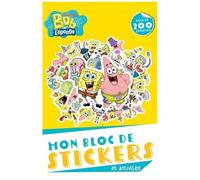 Bob L'éponge - Mon Bloc De Stickers Et Activités - Plus De 200 Stickers