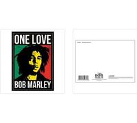 Bob Marley (One Love) Carte postale imprimée A6 (1 carte fournie)
