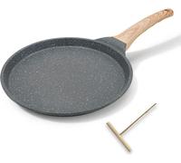 Bobikuke poêle à crêpes 20 cm revêtement antiadhésif induction