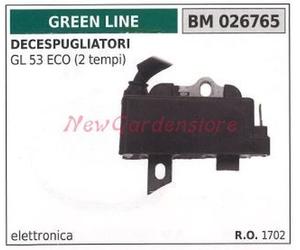 Bobine Allumage Vert Line pour Débroussailleuses Gl 53 Eco A Deux Fois 026765
