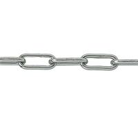 Bobine chaîne soudée droite maille longue 25 m - ø2.5 mm