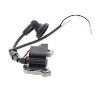 Bobine d'allumage 36-2 04 C compatible Débroussailleuse, Tronçonneuse HYUNDAI, SCHEPPACH, TCK GARDEN, WOODSTAR