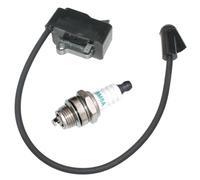 Bobine d'allumage avec bougie d'allumage pour débroussailleuse Husqvarna 333R 333RX 335R (avant 2006-04) PN 537422301 MB-53