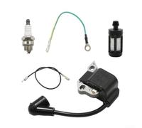 Bobine d'allumage compatible avec les tronçonneuses Ms170 Ms170c Ms180 Ms180c 2003-2013 Remplace le module de démarrage du moteur en plastique haute température 11304001302 pour travaux de cour