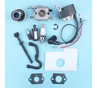 Bobine d'allumage de carburateur pour Stihl MS180 MS170 018 017 | Kit de tuyau de montage de mazout, pièces de rechange pour tronçonneuse motosierra essence