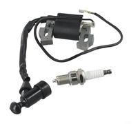 Bobine d'allumage de qualité supérieure pour Honda Gxv120 Gxv140 Gxv160 Unités Convient aux tondeuses à gazon Hru196 Hru216 5,5 pour HP Alternative à l'appareil 30500-ze7-033