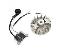 Bobine d'allumage de volant d'inertie 40-5 44-5 compatible avec les pièces de brosse et de tondeuse à gazon 43 cc 52 cc, haute tension pour remplacement magnéto pour un démarrage fiable du moteur et